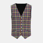 Ball Tartan Waistcoat Front