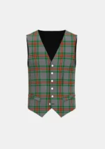 Ballantyne Tartan Waistcoat Front