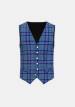 Banff and Buchan Tartan Waistcoat Front