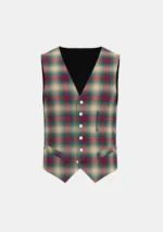 Beach & Berry Tartan Waistcoat Front