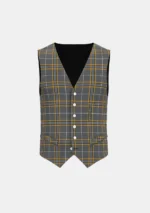Beatson Cancer Charity Tartan Waistcoat Front