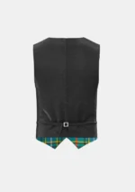Bisset Tartan Waistcoat Back
