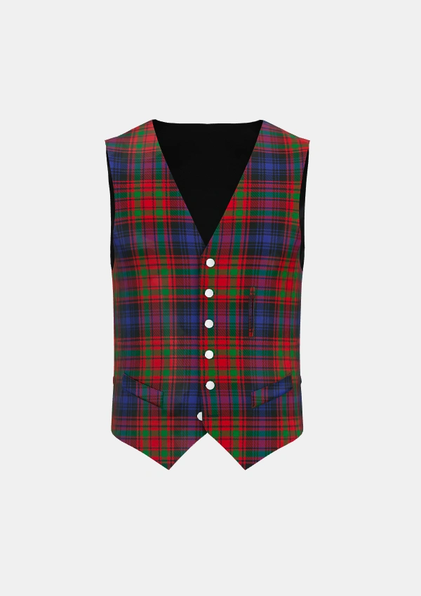 Bonner or Bonnar Tartan Waistcoat Front Bonner or Bonnar Tartan Waistcoat Front
