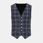 Brady 60th Keith James Tartan Waistcoat Front