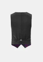 Braid Tartan Waistcoat Back