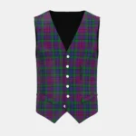 Braid Tartan Waistcoat Front