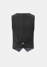 Browne Tartan Waistcoat Back
