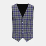 Browne Tartan Waistcoat Front