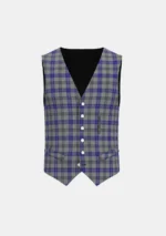 Browne Tartan Waistcoat Front