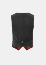 Burke Kevin Tartan Waistcoat Back