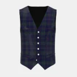Callaghan Tartan Waistcoat Front