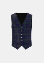 Callaghan Tartan Waistcoat Front