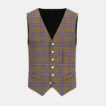 Cameron of Lochiel Hunting Tartan Waistcoat Front