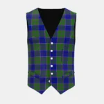 Canmore Tartan Waistcoat Front