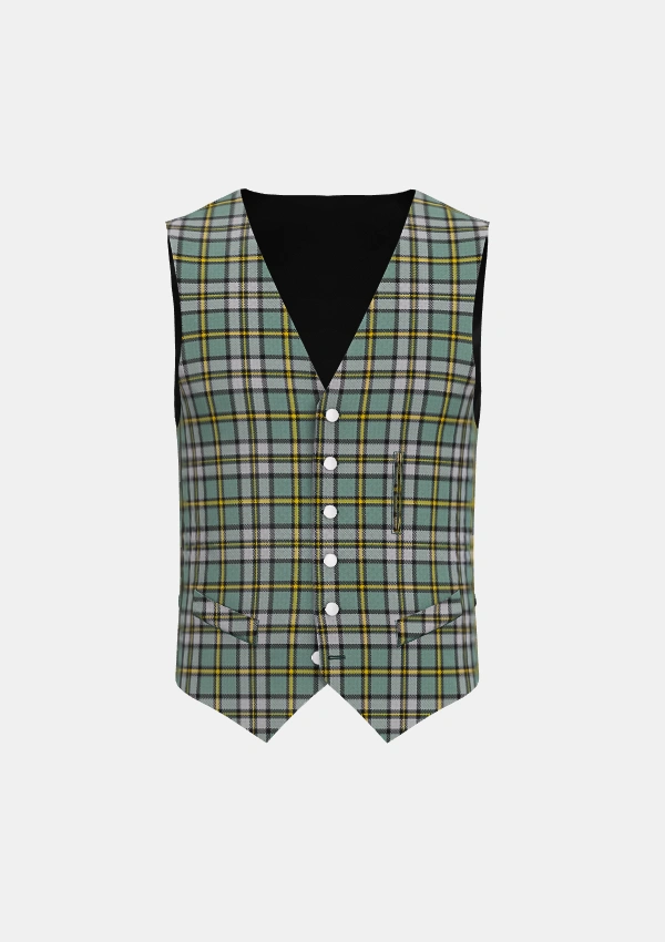 Cape Breton Tartan Waistcoat Front Cape Breton Tartan Waistcoat Front