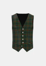 Carlow County Tartan Waistcoat Front