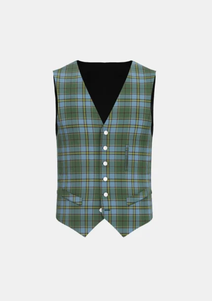 Carter Tartan Waistcoat Front