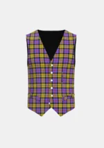 Casey Tartan Waistcoat Front
