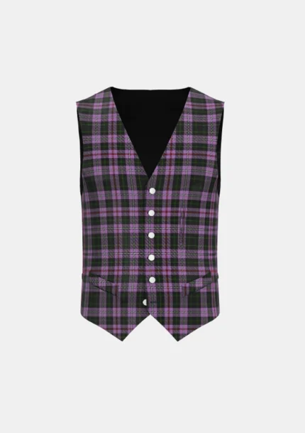 Chapman Tartan Waistcoat Front