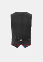 City of Barrie Tartan Waistcoat Back