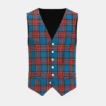 City of Barrie Tartan Waistcoat Front