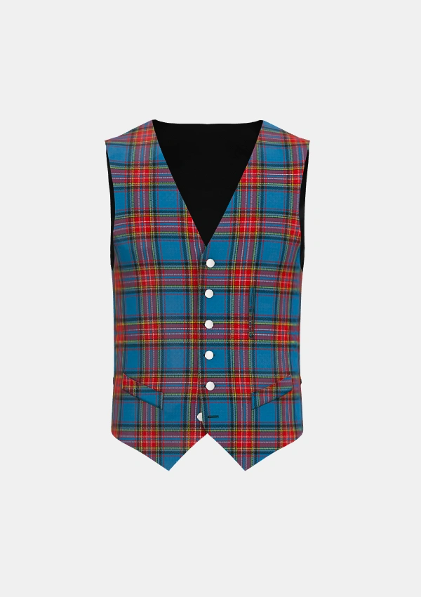 City of Barrie Tartan Waistcoat Front City of Barrie Tartan Waistcoat Front