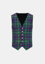 Clan Irwin Association Tartan Waistcoat Front