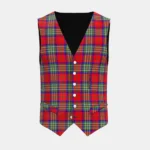 Coats Everett Tartan Waistcoat Front