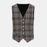 Collier Francis Tartan Waistcoat Front