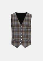 Collier Francis Tartan Waistcoat Front