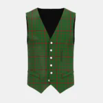 Connell Tartan Waistcoat Back