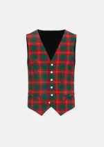 Connolly Dress Tartan Waistcoat Front