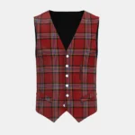 Conroy Tartan Waistcoat Front