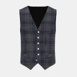 Conway Tartan Waistcoat Front