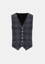 Conway Tartan Waistcoat Front