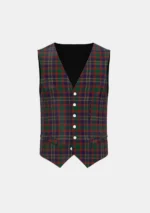 Cork County Tartan Waistcoat Front