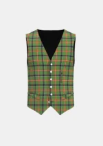 Courtemeyer Tartan Waistcoat Front