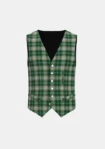 Coyle Mark Tartan Waistcoat Front