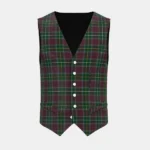 Crosby Tartan Waistcoat Front