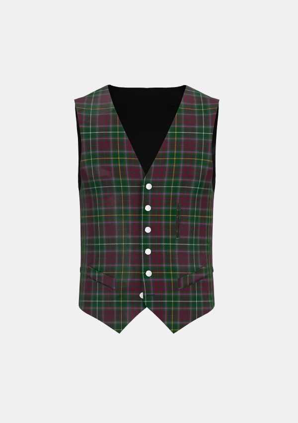 Crosby Tartan Waistcoat Front Crosby Tartan Waistcoat Front