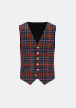 Crozier Tartan Waistcoat Front