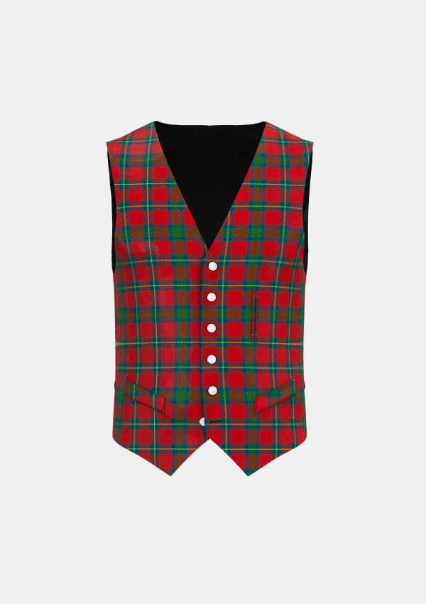 Cruikshank Tartan Waistcoat Front Cruikshank Tartan Waistcoat Front