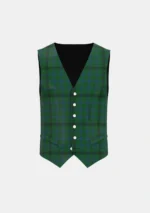 Cunningham Hunting Tartan Waistcoat Front