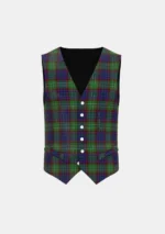 Cunningham Hunting Tartan Waistcoat Front