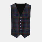 Daly Tartan Waistcoat Front
