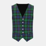 Deloughery Paul Tartan Waistcoat Front