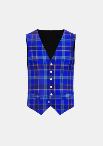 Dempster Tartan Waistcoat Front