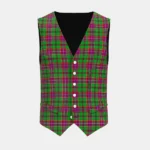 Derbyshire Tartan Waistcoat Front