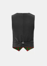 Dewar Tartan Waistcoat Back