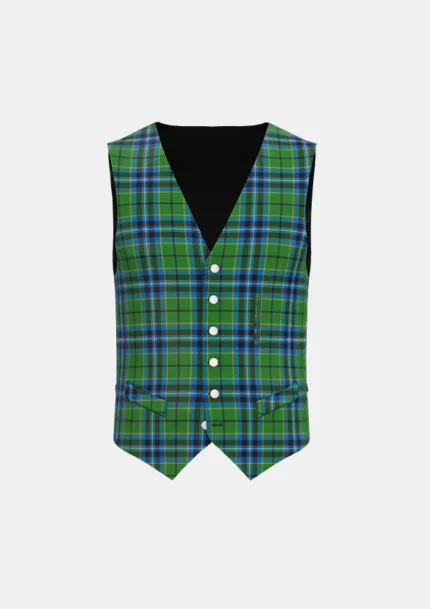 Dick Tartan Waistcoat Front